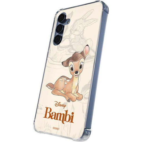 Disney Bambi Sketched Portrait Galaxy A35 5G Clear Case